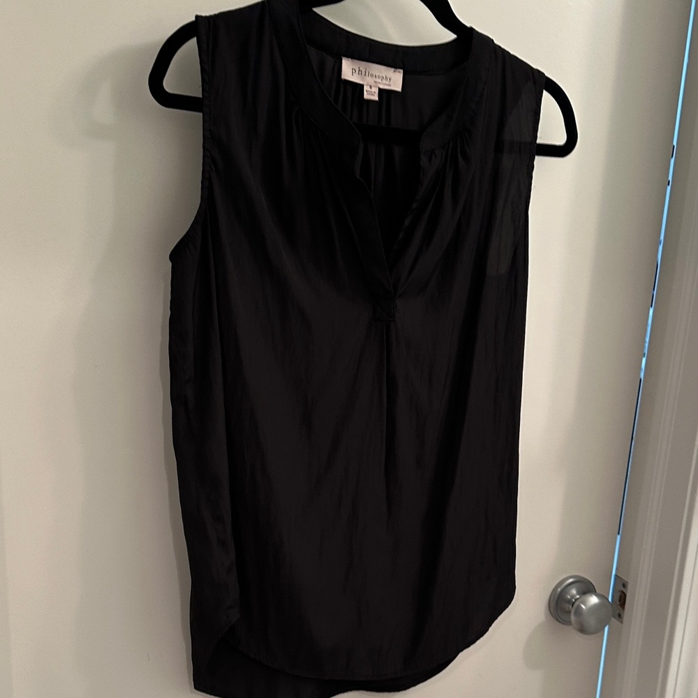 Philosophy Women's Elegant Black Blouse